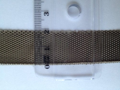 Cinta de fibra de basalto de 19 mm, 4,75 g/m, 0,17 mm de espesor, ambos bordes fabricados con fibra